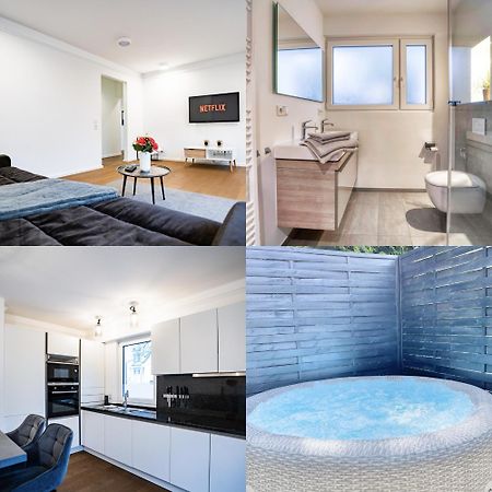 Whirlpool - Zentral - Designloft Mit Xxl Terrasse Apartment Wiesbaden Ngoại thất bức ảnh
